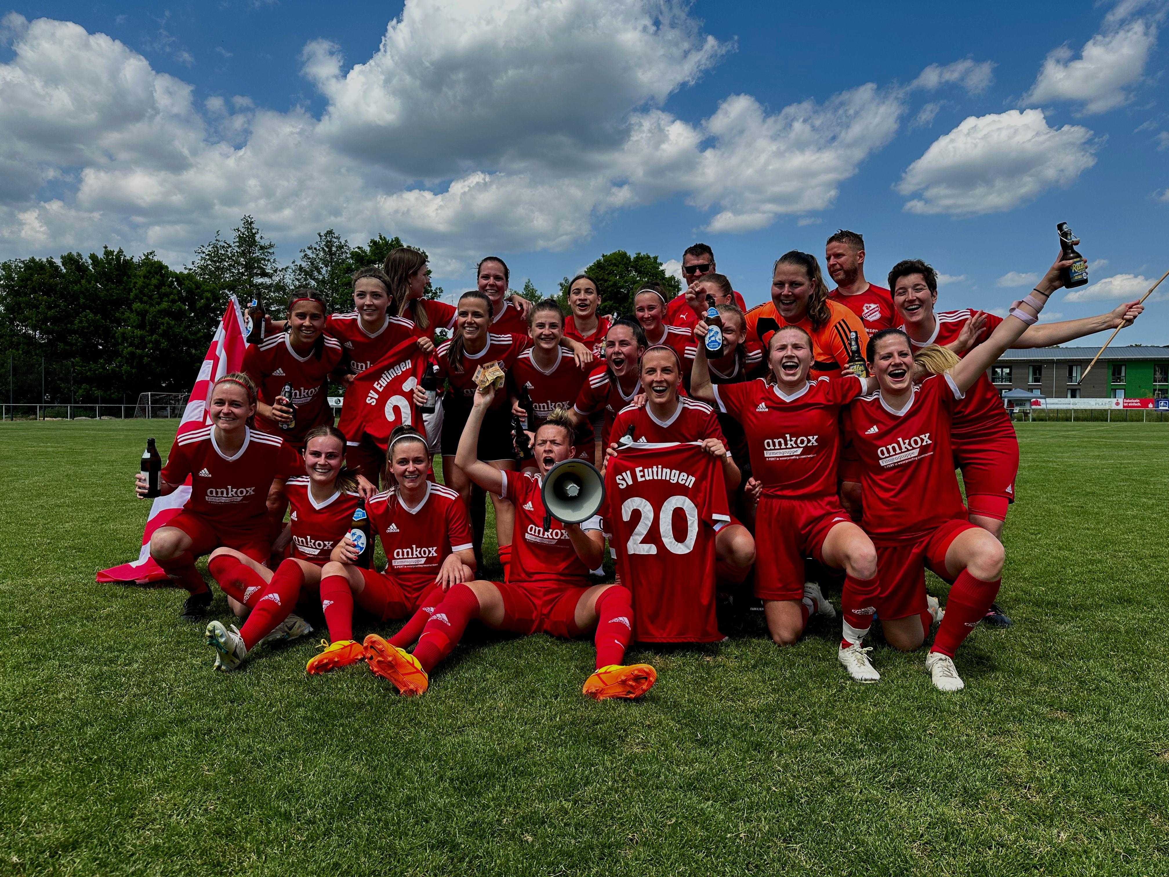 Aufstieg der 1. Frauenmannschaft in die Verbandsliga