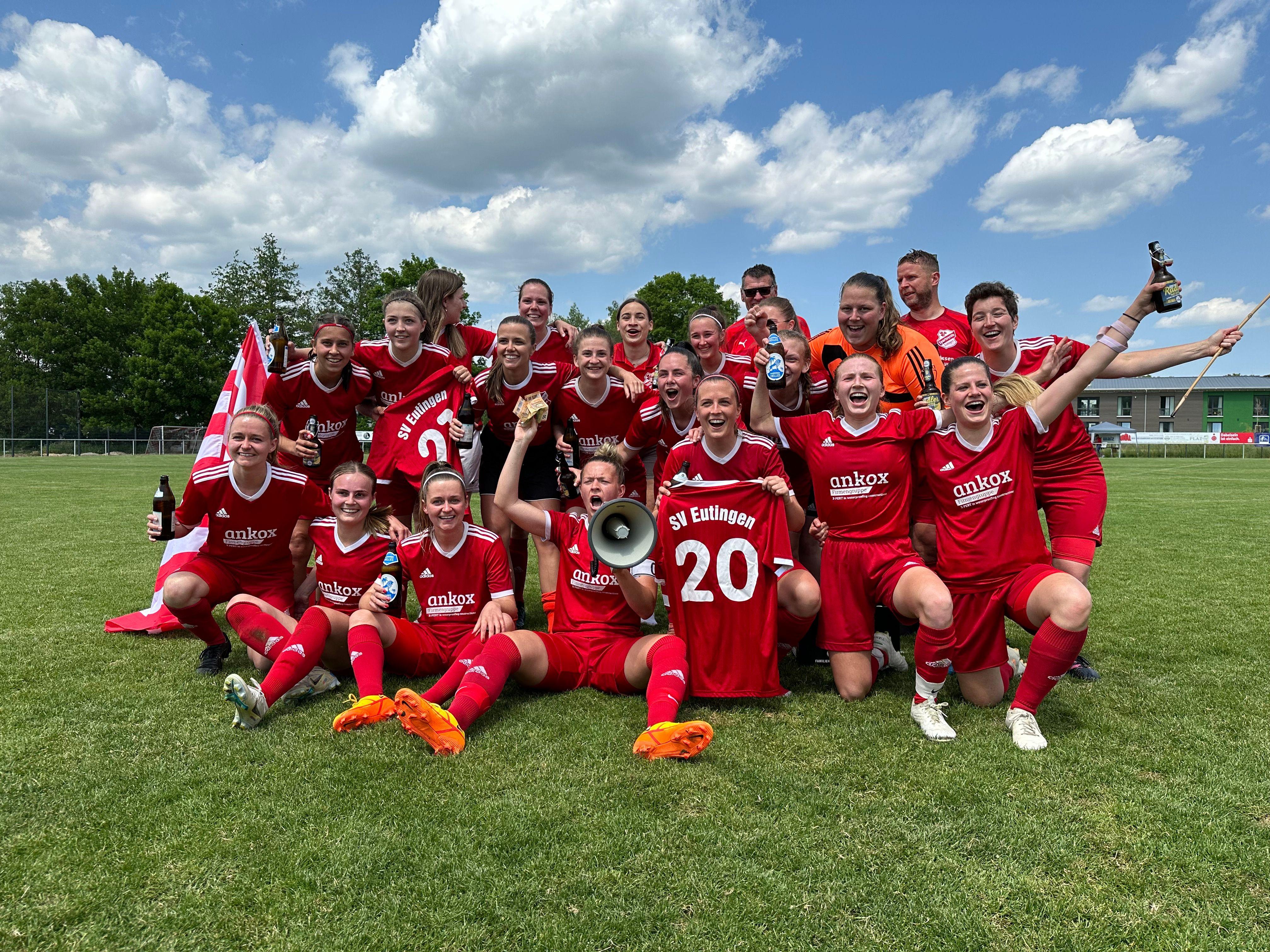 Aufstieg der 1. Frauenmannschaft in die Verbandsliga